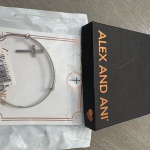 Alex and Ani Silver Charm Bracelet